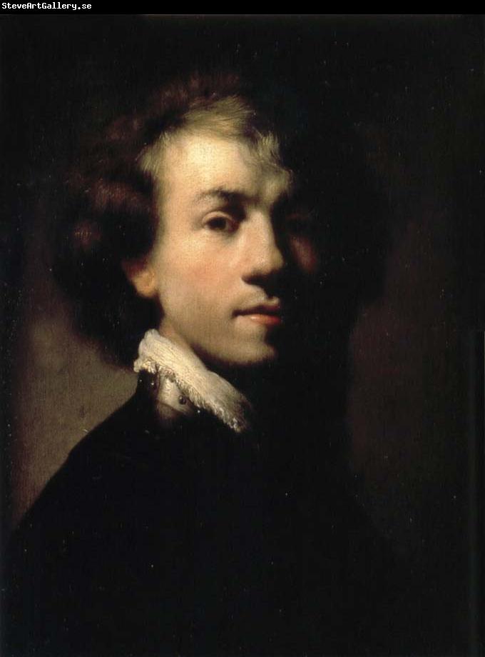 REMBRANDT Harmenszoon van Rijn Self-Portrait with Gorget